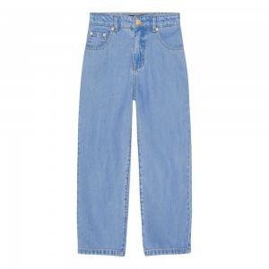 Molo Aiden Tytöille Pants & Jeans Summer Wash Indigo | FI0000348