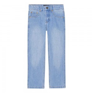 Molo Andy Pojille Pants & Jeans Lightblue Denim | FI0000647