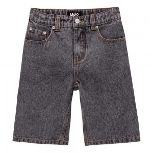 Molo Art Pojille Shorts Black Washed | FI0000692