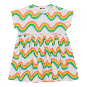 Molo Channi Tytöille Dresses Rainbow Mini | FI0001301