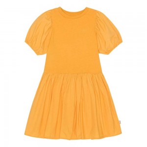 Molo Chikako Tytöille Dresses Honey Gold | FI0000224