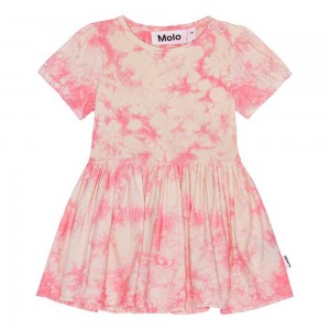 Molo Cibi Tytöille Dresses Rose Tie Dye | FI0001298