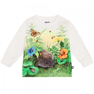 Molo Eloy Tytöille T Shirts Tops Living Garden | FI0001433