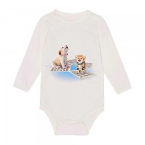 Molo Foss Pojille Bodies Babysuits Love Music Body | FI0001243