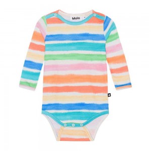 Molo Foss Pojille Bodies Babysuits Multi Colours | FI0001239