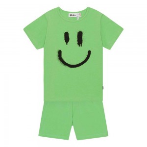 Molo Luvis Pojille Nightwear Grass Green | FI0000877