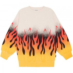 Molo Monti Pojille Sweatshirts Cardigans On Fire | FI0000765