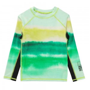 Molo Neptune LS Rash guards Aqua Green | FI0001104