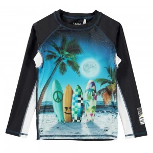 Molo Neptune LS Rash guards Sunset Surfer | FI0001079