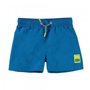 Molo Niko Solid Swimshorts Retro Blue | FI0001141