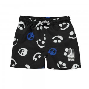 Molo Niko Swimshorts Blue Signs | FI0001160