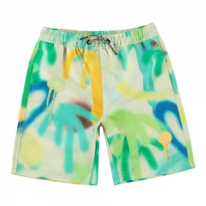 Molo Nilson Swimshorts Palmtree Spray | FI0001106