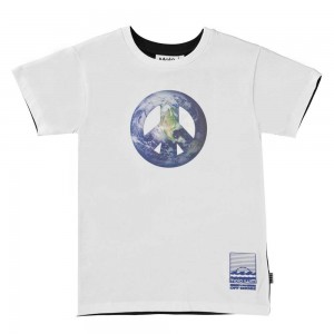 Molo Raul Pojille T Shirts Tops Earth Kindness | FI0000860