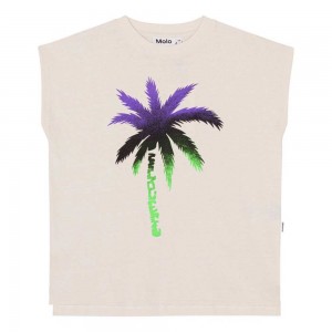 Molo Rayla Tytöille T Shirts Tops Sea Shell | FI0000522