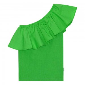 Molo Rebecca Tytöille T Shirts Tops Classic Green | FI0000514