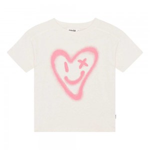 Molo Renata Tytöille T Shirts Tops Sea Shell | FI0000530