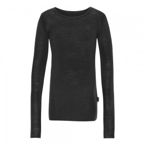 Molo Rihanna Wool Tytöille T Shirts Tops Black | FI0000555