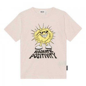 Molo Riley Pojille T Shirts Tops Positive Sun | FI0000818