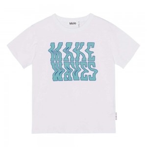 Molo Riley Pojille T Shirts Tops Wave Maker | FI0000807