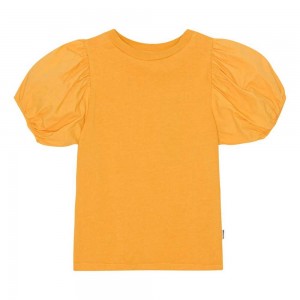 Molo Ritta Tytöille T Shirts Tops Honey Gold | FI0000512