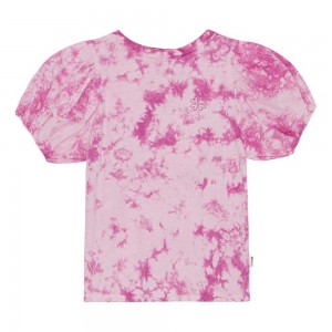 Molo Ritta Tytöille T Shirts Tops Purple Tie Dye | FI0000541