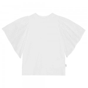 Molo Ritza Tytöille T Shirts Tops White | FI0000492