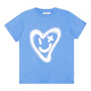 Molo Road Tytöille T Shirts Tops Forget Me Not | FI0000575