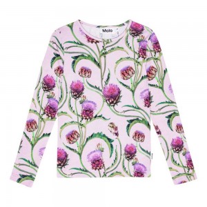 Molo Rose Tytöille T Shirts Tops Artichoke Glow | FI0000540