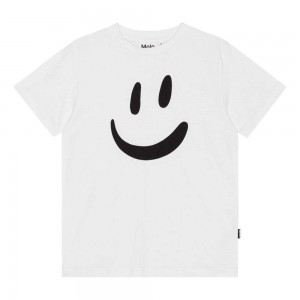 Molo Roxo Tytöille T Shirts Tops White | FI0000593