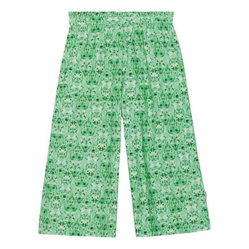 Molo Abbi Tytöille Pants & Jeans Notes Of Green | FI0000353