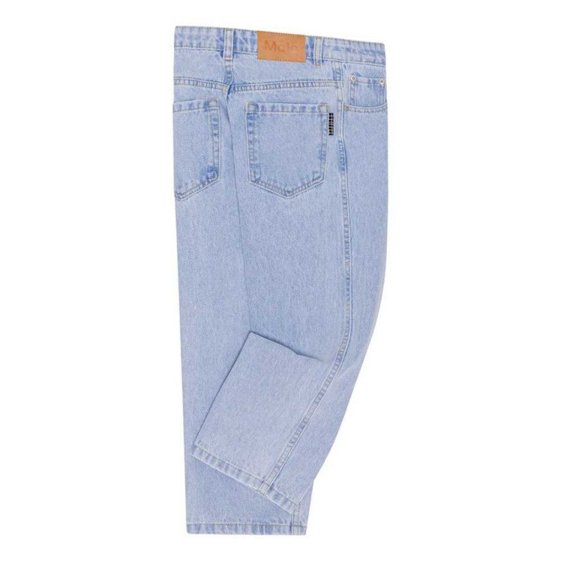 Molo Aiden Pojille Pants & Jeans Faded Denim | FI0000663