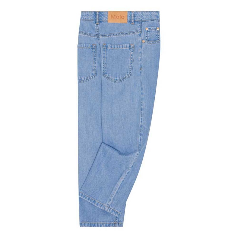 Molo Aiden Pojille Pants & Jeans Summer Wash Indigo | FI0000641