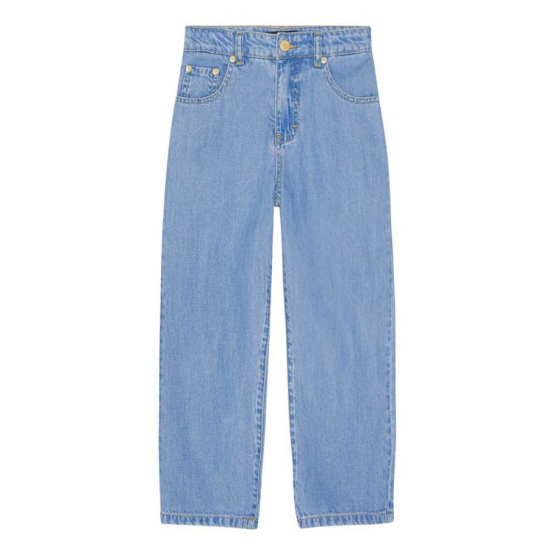 Molo Aiden Pojille Pants & Jeans Summer Wash Indigo | FI0000641