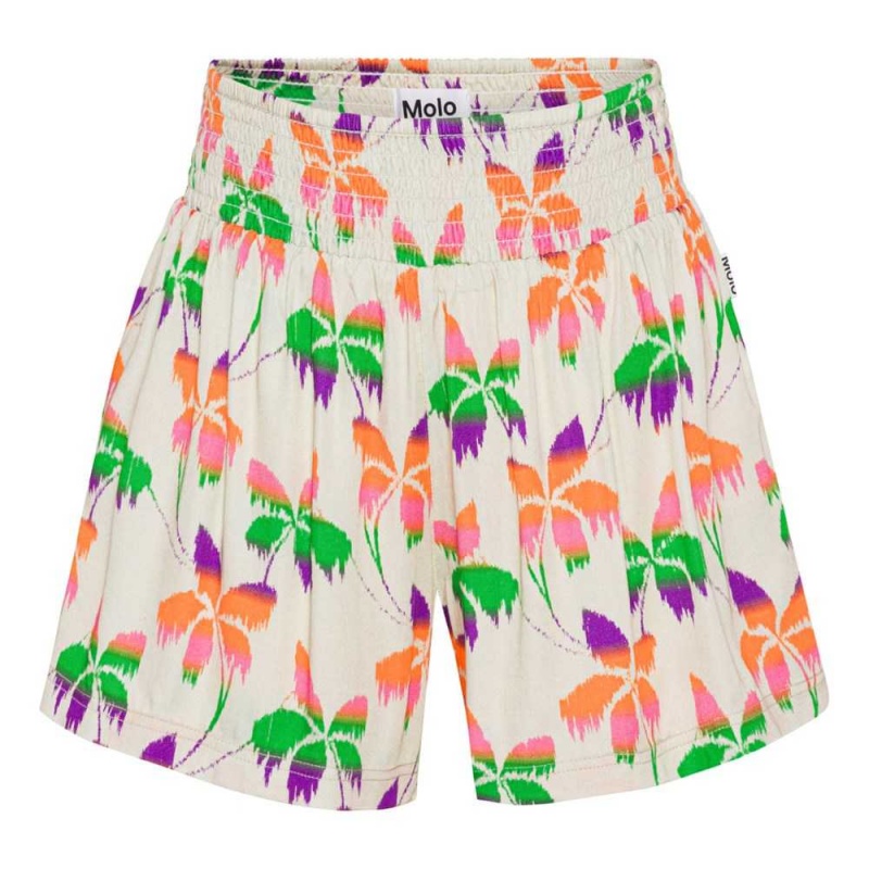 Molo Alanis Tytöille Shorts Floral Palms | FI0000409