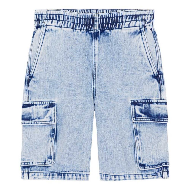 Molo Alvy Pojille Shorts Light Stone Denim | FI0000701