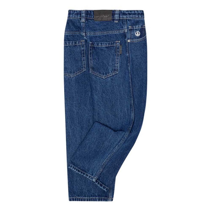 Molo Aska Pojille Pants & Jeans Blue Denim | FI0000661