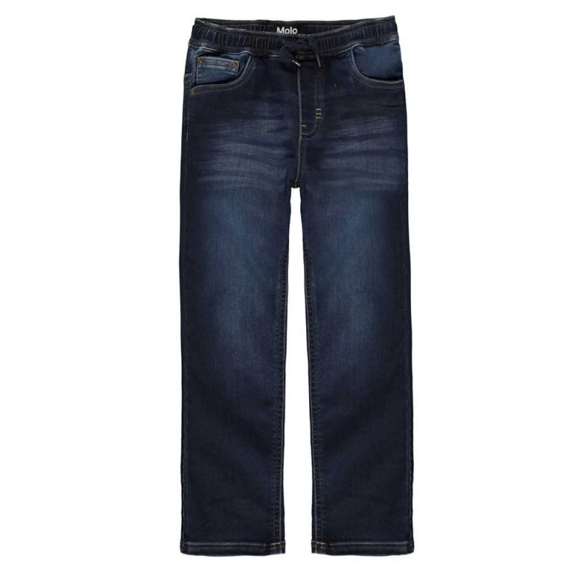 Molo Augustino Pojille Pants & Jeans Dark Indigo | FI0000674