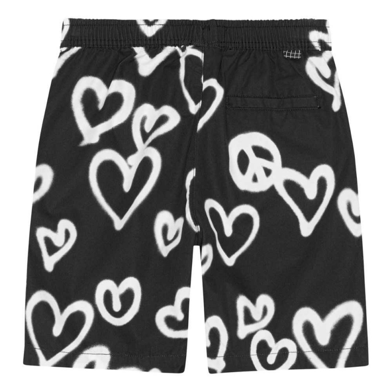 Molo Avart Pojille Shorts Sprayed Hearts | FI0000696