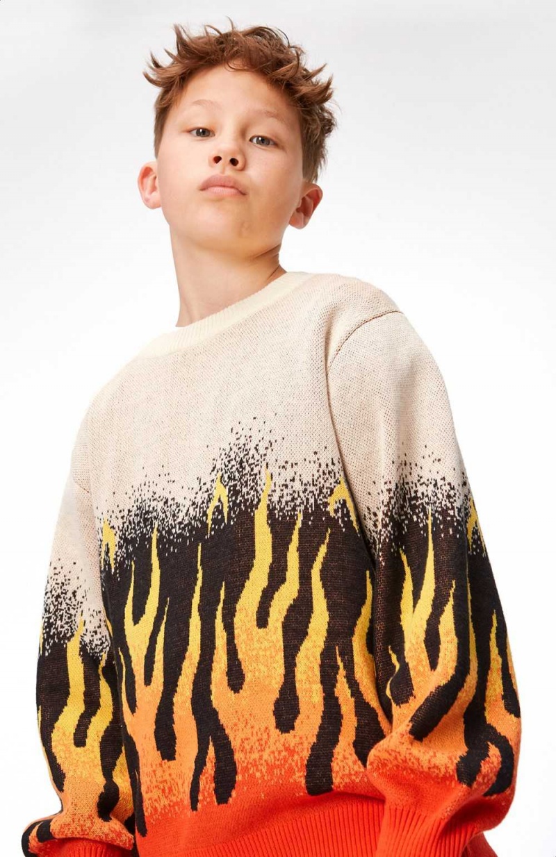 Molo Bello Pojille Sweatshirts Cardigans On Fire | FI0000639