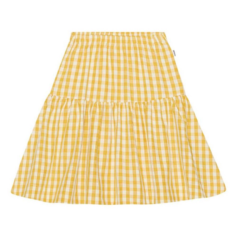 Molo Bianna Tytöille Skirts Honey Check | FI0000440