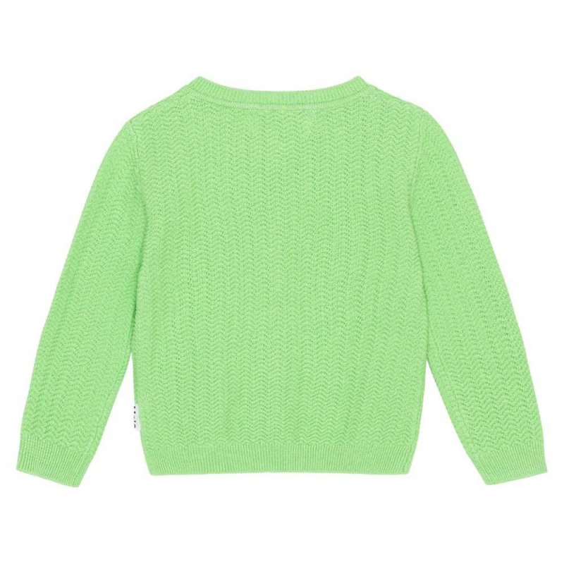 Molo Blake Pojille Sweatshirts Cardigans Grass Green | FI0001319