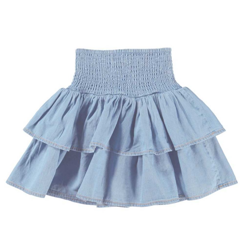 Molo Bonita Tytöille Skirts Summer Wash Indigo | FI0000448