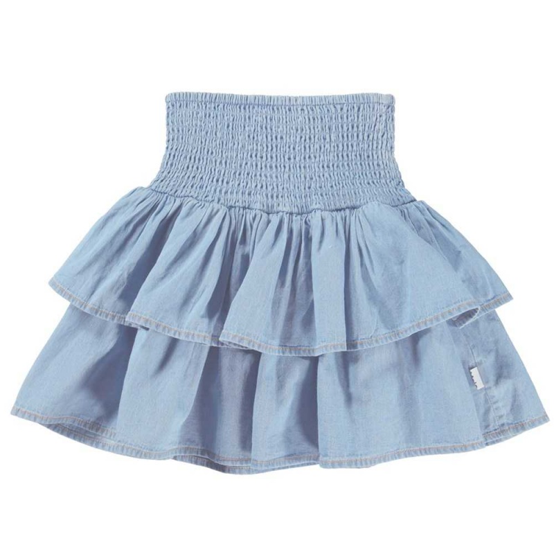 Molo Bonita Tytöille Skirts Summer Wash Indigo | FI0000448