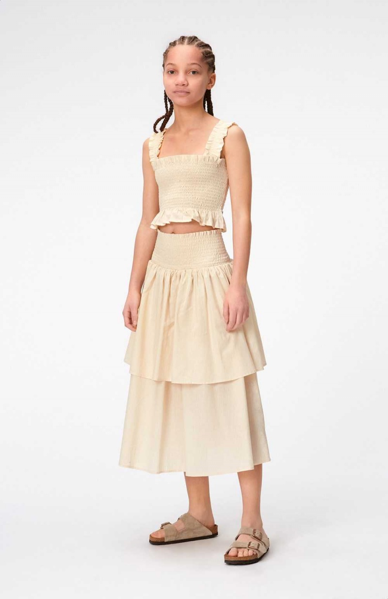 Molo Brenna Tytöille Skirts Summer Sand | FI0000437