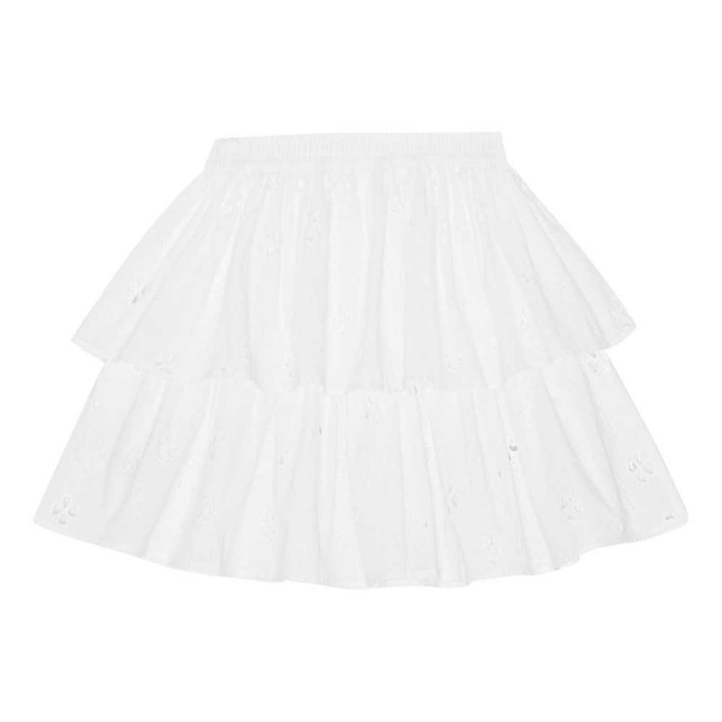 Molo Brigitte Tytöille Skirts White | FI0000429