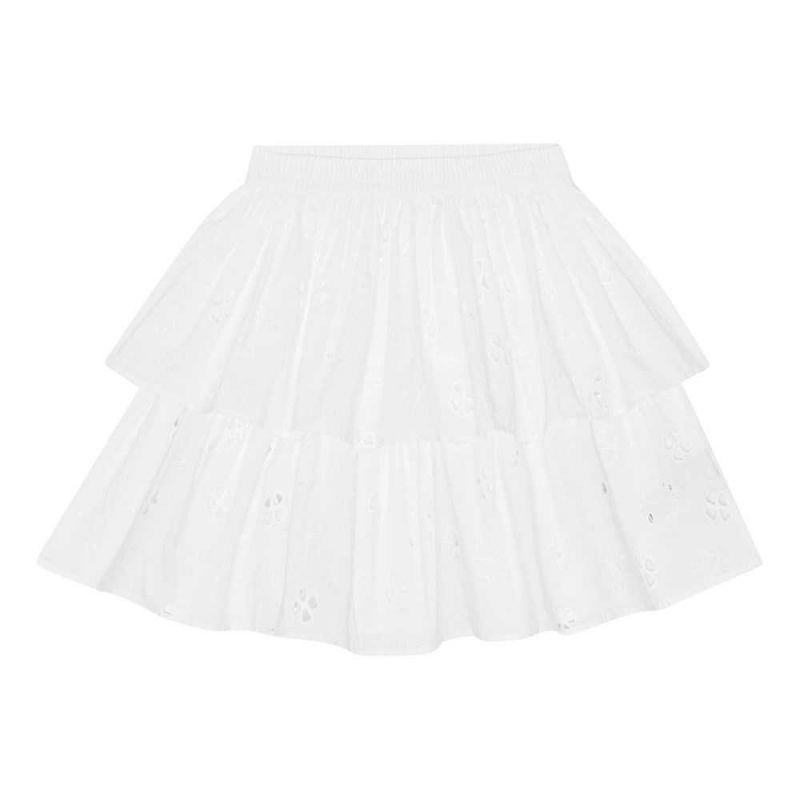 Molo Brigitte Tytöille Skirts White | FI0000429