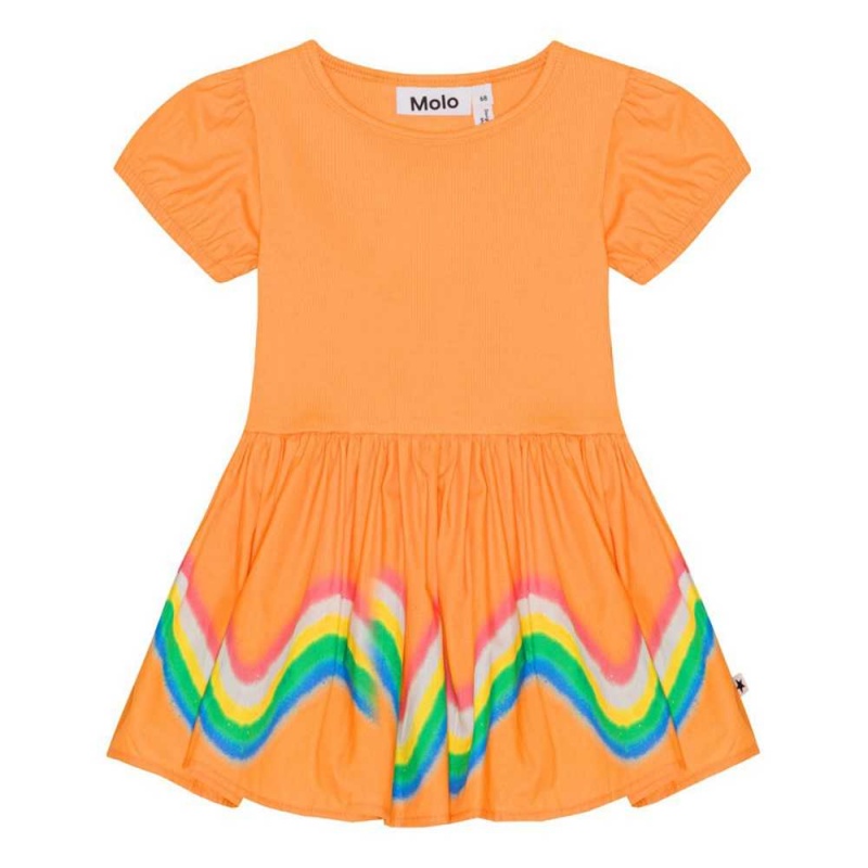 Molo Caitlin Tytöille Dresses Baby Rainbow | FI0001300