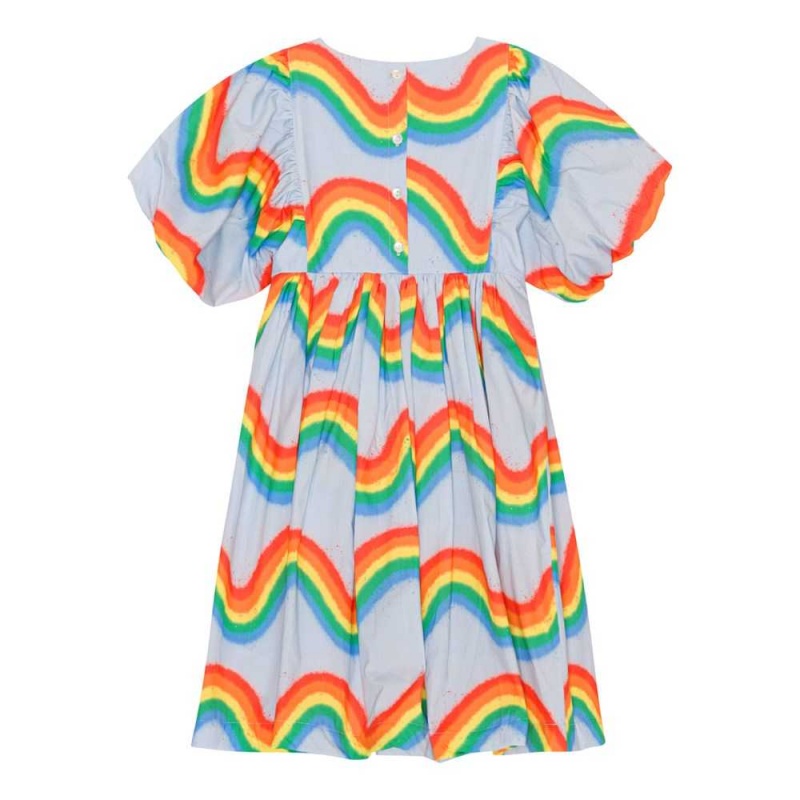 Molo Calyita Tytöille Dresses Rainbow Waves | FI0000264