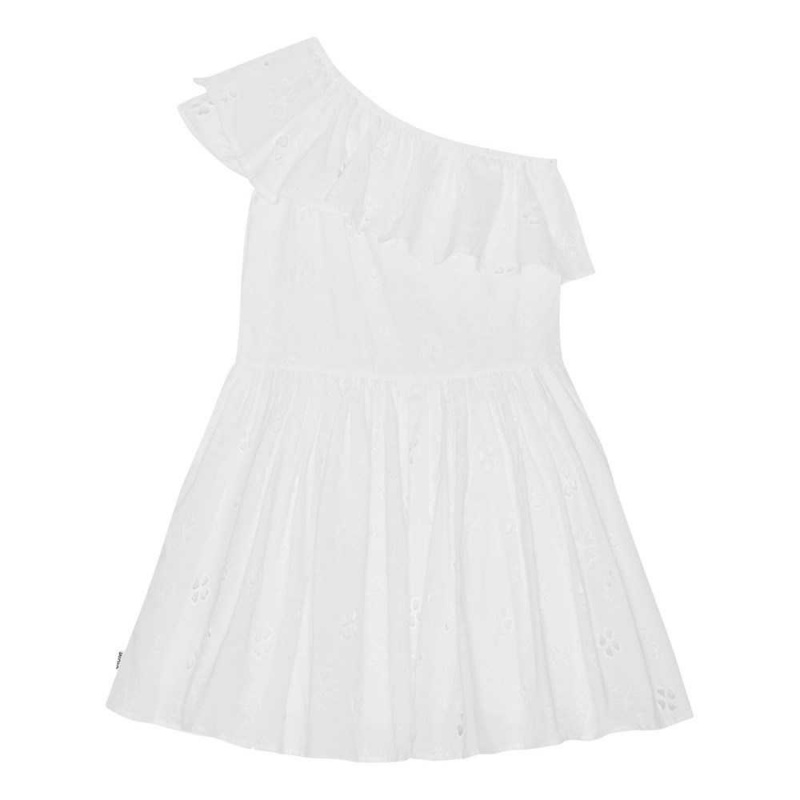 Molo Cay Tytöille Dresses White | FI0000207