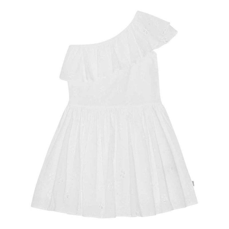 Molo Cay Tytöille Dresses White | FI0000207